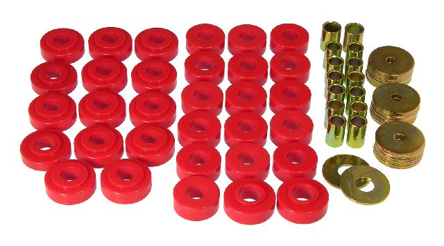 1965-1967 Chevrolet El Camino Body Mount Set (Prothane)