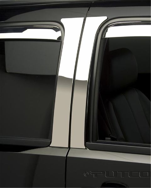 2011-2017 Jeep Grand Cherokee Door Pillar Post Trim Set - Left and Right (Putco)
