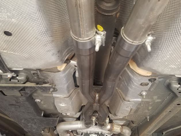 2015-2018 Ford Mustang Exhaust Resonator (Pypes Performance exhaust)
