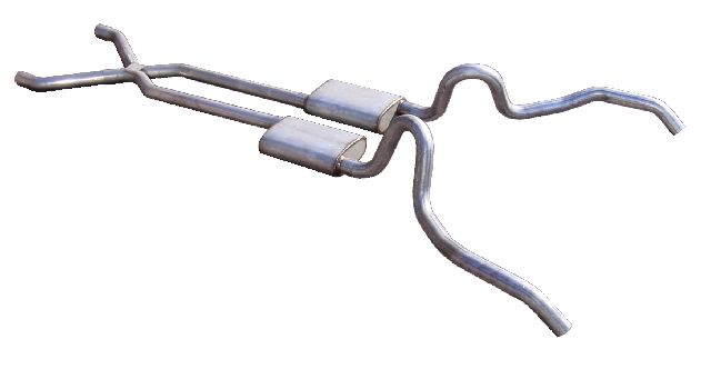 1962-1967 Chevrolet Chevy II Exhaust System Kit (Pypes Performance exhaust)