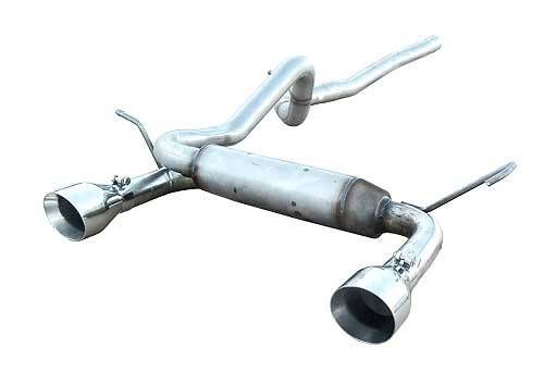 2017, 2016, 2015, 2014, 2013, 2012, 2011, 2010, 2009, 2008, 2007 Jeep Wrangler Exhaust System Kit