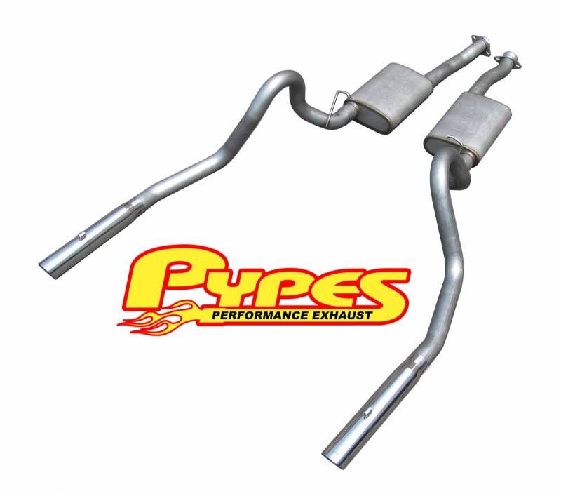 1997, 1996, 1995, 1994, 1993, 1992, 1991, 1990, 1989, 1988, 1987, 1986, 1985, 1984 Ford Mustang Exhaust System Kit