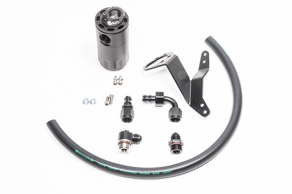 2011-2014 Ford Mustang Engine Oil Catch Can Kit (RADIUM Engineering)