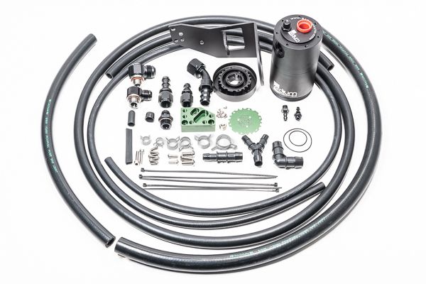2015-2020 Subaru WRX STI Engine Oil Catch Can Kit (RADIUM Engineering)