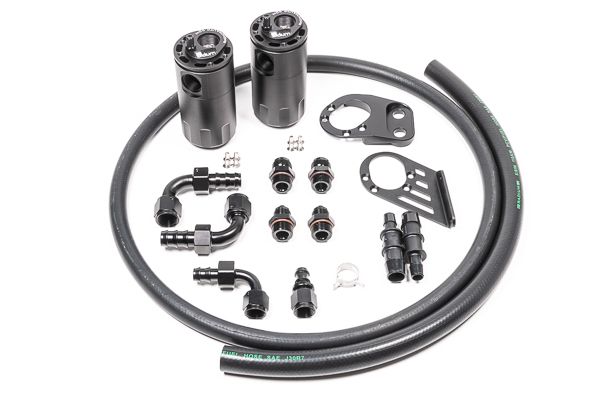 2014-2019 Ford Fiesta Engine Oil Catch Can Kit (RADIUM Engineering)