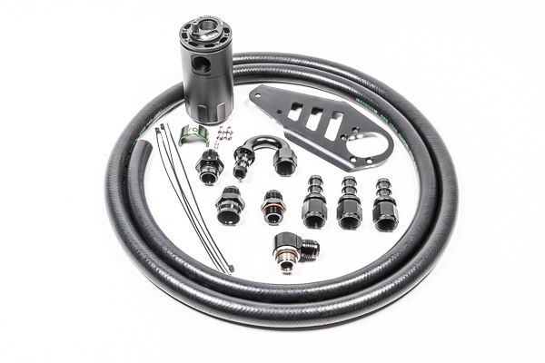 2007-2010 BMW 335i Engine Oil Catch Can Kit (RADIUM Engineering)
