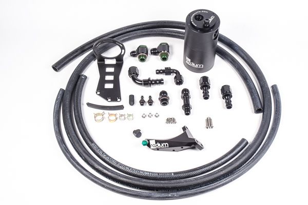 2015-2017 Subaru WRX Engine Oil Catch Can Kit (RADIUM Engineering)