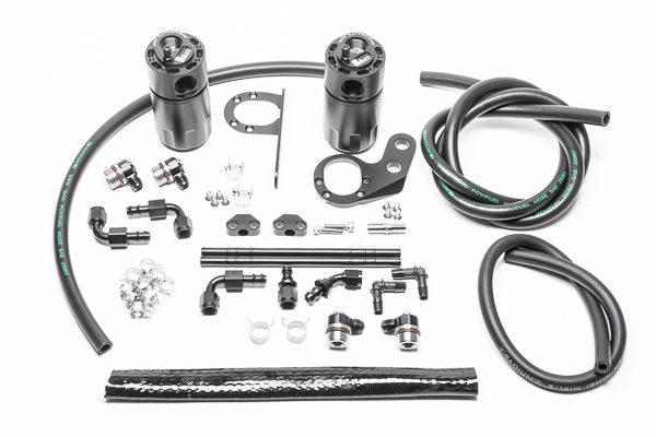 2017-2025 Honda Civic Engine Oil Catch Can Kit (RADIUM Engineering)