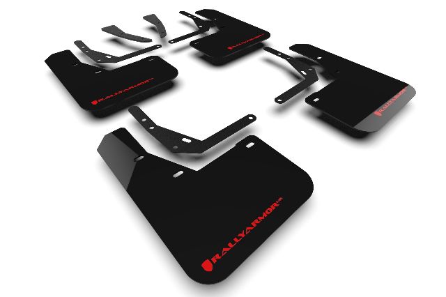 2024 Hyundai Kona Electric Mud Flap Kit (Rally Armor)