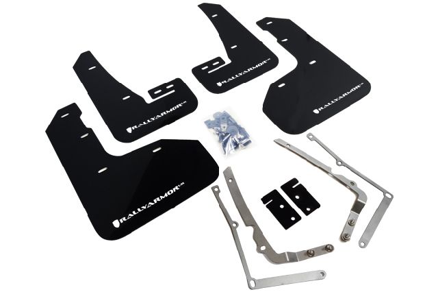 2015-2019 Volkswagen Golf R Mud Flap Kit -  or Front and Rear (Rally Armor)