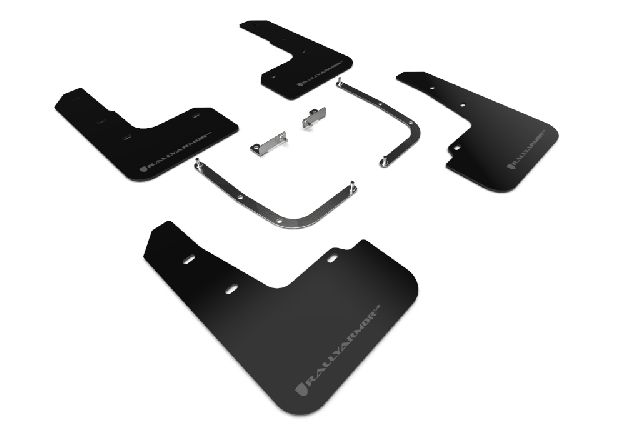2019-2021 Hyundai Veloster Mud Flap Kit -  or Front and Rear (Rally Armor)