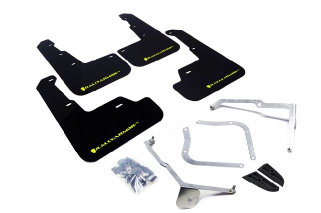 2015-2021 Subaru WRX Mud Flap Kit -  or Front and Rear (Rally Armor)