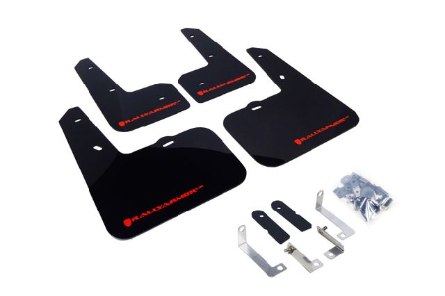 2012-2017 Hyundai Veloster Mud Flap Kit -  or Front and Rear (Rally Armor)