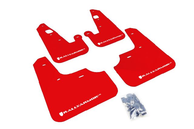 2007-2017 Mitsubishi Lancer Mud Flap Kit -  or Front and Rear (Rally Armor)