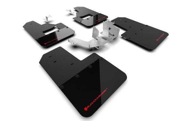 2021-2024 Ford Bronco Mud Flap Kit (Rally Armor)