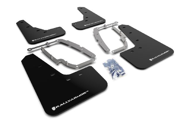 2017-2023 Tesla 3 Mud Flap Kit -  or Front and Rear (Rally Armor)