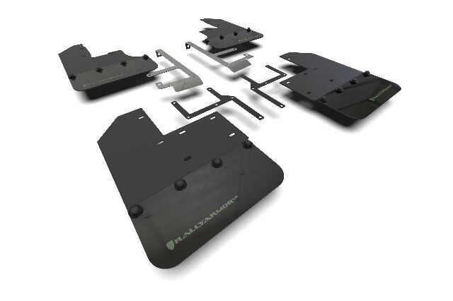 2020-2024 Jeep Gladiator Mud Flap Kit (Rally Armor)