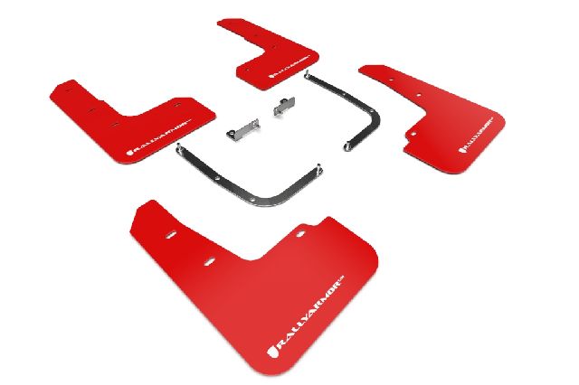 2019-2021 Hyundai Veloster Mud Flap Kit -  or Front and Rear (Rally Armor)