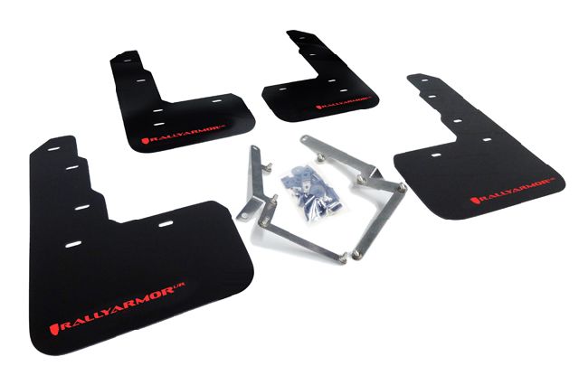 2017-2021 Honda Civic Mud Flap Kit -  or Front and Rear (Rally Armor)