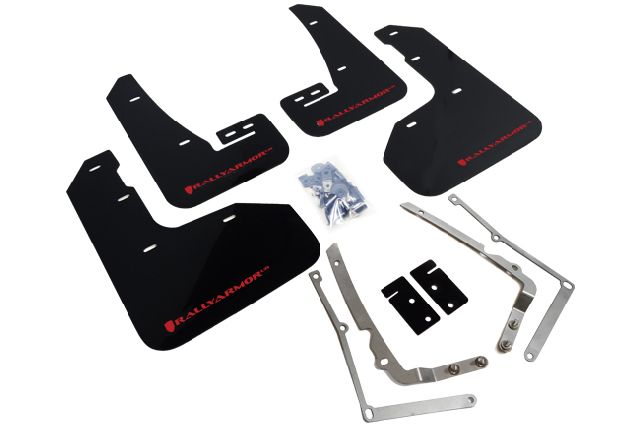 2015-2019 Volkswagen Golf R Mud Flap Kit -  or Front and Rear (Rally Armor)