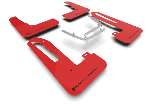 2023-2025 Honda Civic Mud Flap Kit (Rally Armor)