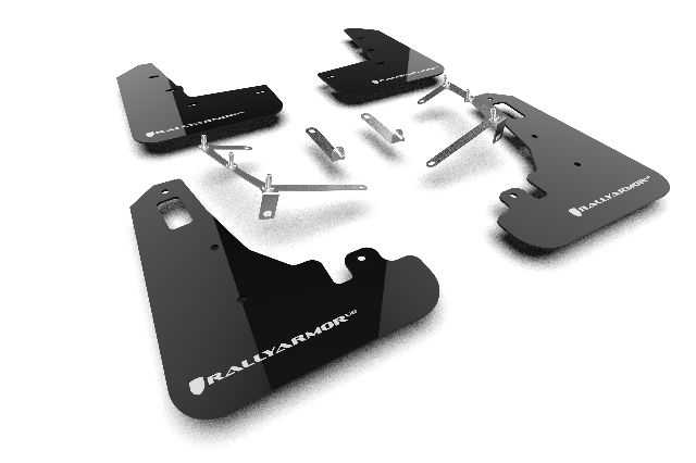 2022-2024 Toyota GR86 Mud Flap Kit (Rally Armor)