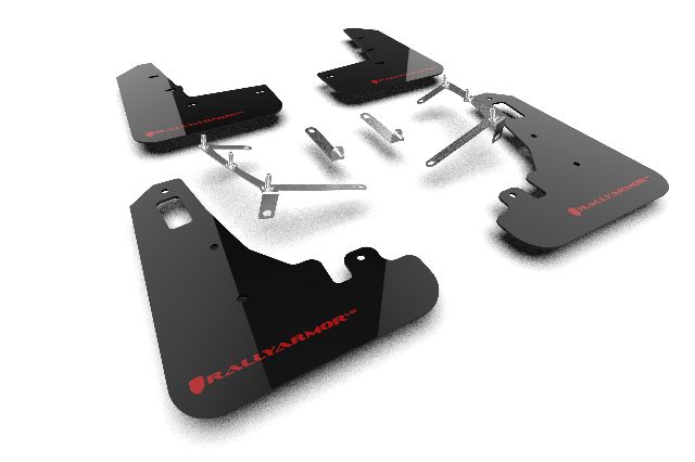 2022-2024 Toyota GR86 Mud Flap Kit (Rally Armor)