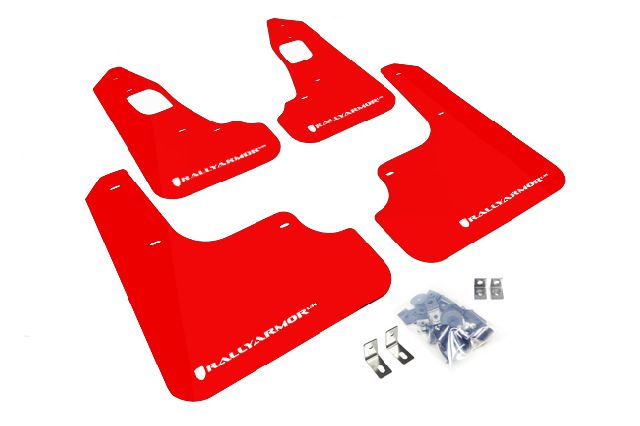 2008-2017 Mitsubishi Lancer Mud Flap Kit -  or Front and Rear (Rally Armor)