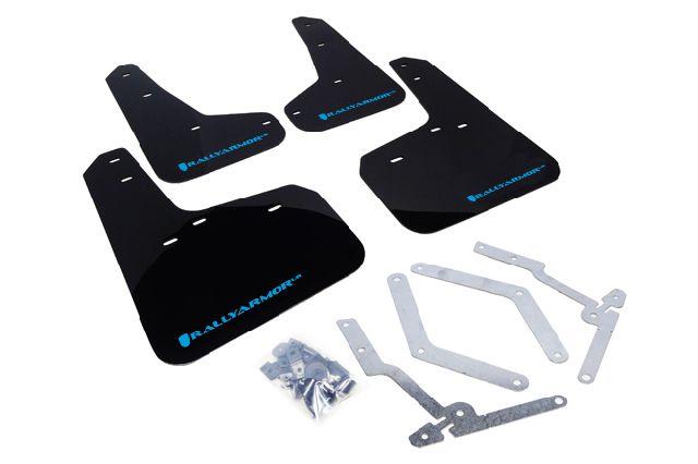 2013-2018 Ford Focus Mud Flap Kit -  or Front and Rear (Rally Armor)