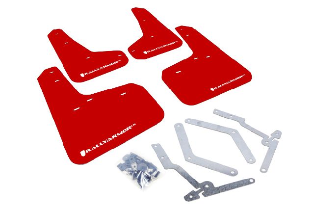 2013-2018 Ford Focus Mud Flap Kit -  or Front and Rear (Rally Armor)