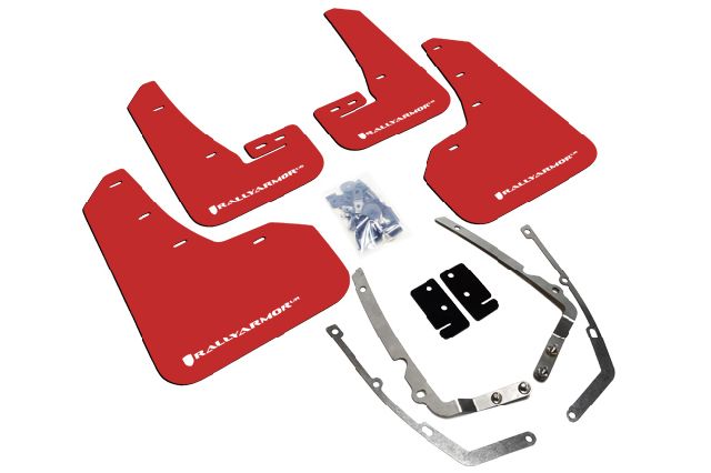 2015-2021 Volkswagen Golf Mud Flap Kit -  or Front and Rear (Rally Armor)