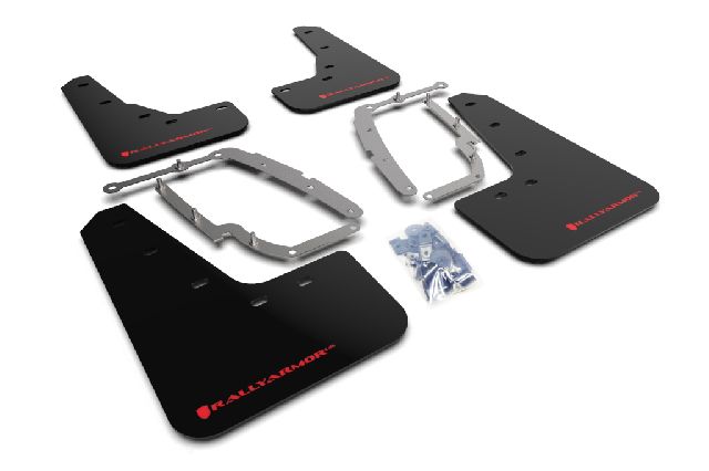 2017-2023 Tesla 3 Mud Flap Kit -  or Front and Rear (Rally Armor)