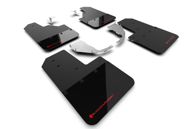 2021-2024 Ford Bronco Mud Flap Kit (Rally Armor)