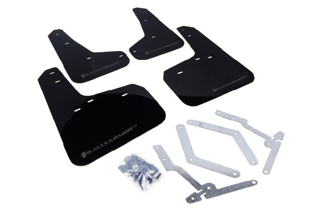 2013-2018 Ford Focus Mud Flap Kit -  or Front and Rear (Rally Armor)