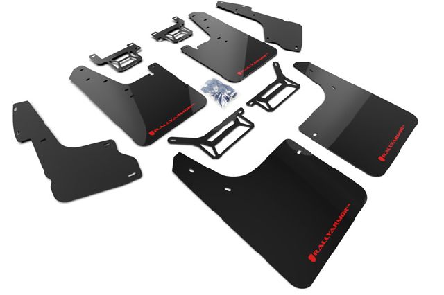 2012-2024 Toyota 4Runner Mud Flap Kit -  or Front and Rear (Rally Armor)