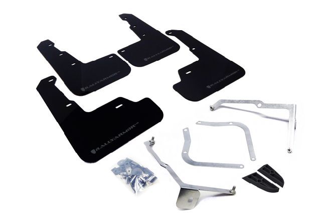 2015-2021 Subaru WRX Mud Flap Kit -  or Front and Rear (Rally Armor)