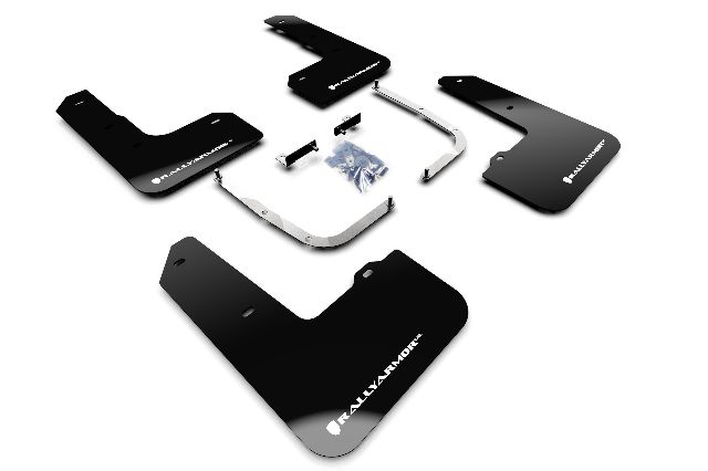 2019-2022 Hyundai Veloster N Mud Flap Kit -  or Front and Rear (Rally Armor)