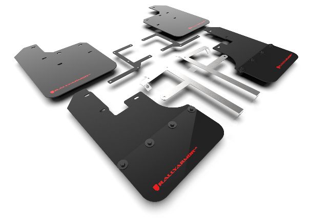 2020-2024 Jeep Gladiator Mud Flap Kit (Rally Armor)