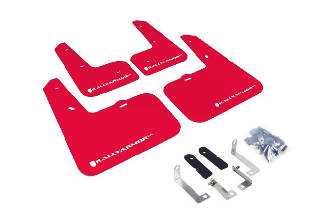2012-2017 Hyundai Veloster Mud Flap Kit -  or Front and Rear (Rally Armor)