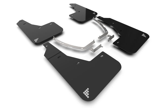 2022-2024 Hyundai Ioniq 5 Mud Flap Kit (Rally Armor)