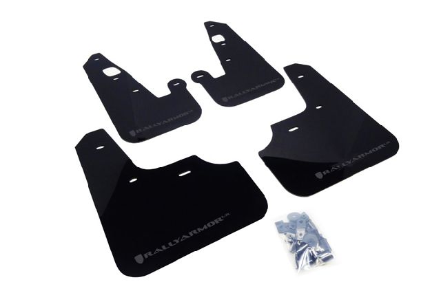 2007-2017 Mitsubishi Lancer Mud Flap Kit -  or Front and Rear (Rally Armor)