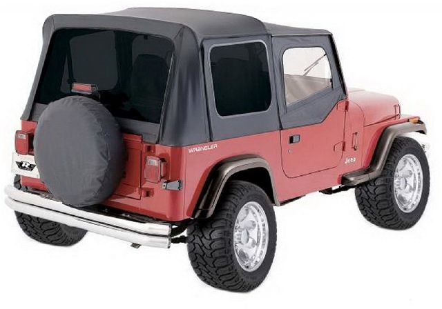 1987-2008 Jeep Wrangler Spare Tire Cover (Rampage)