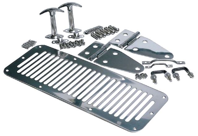 1987-1995 Jeep Wrangler Hood Appearance Set (Rampage)