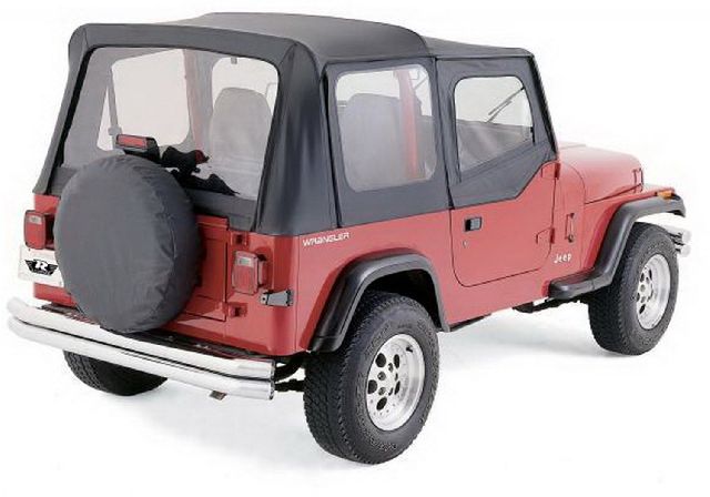 1987-2008 Jeep Wrangler Spare Tire Cover (Rampage)