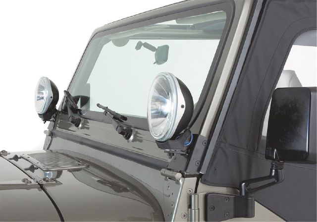1987-1995 Jeep Wrangler Windshield Hinge Light Bracket (Rampage)