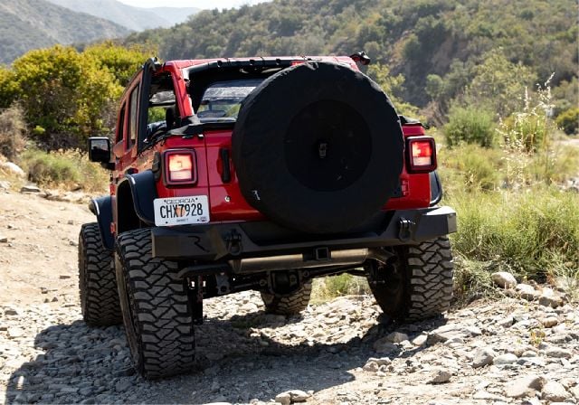 2018-2021 Jeep Wrangler Spare Tire Cover (Rampage)