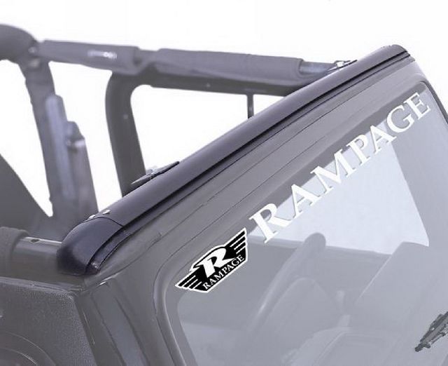 1997-2006 Jeep Wrangler Windshield Channel (Rampage)