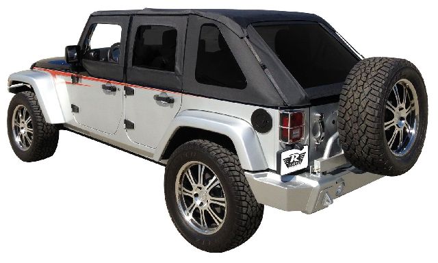 2007-2017 Jeep Wrangler Soft Top (Rampage)