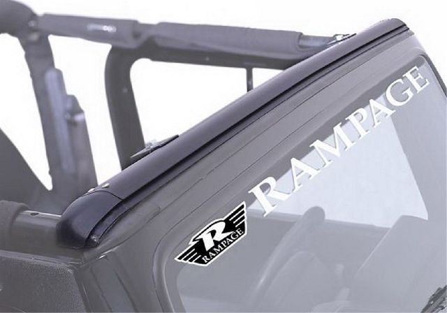 1987-1995 Jeep Wrangler Windshield Channel (Rampage)