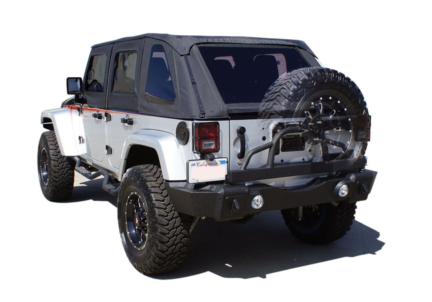 2017, 2016, 2015, 2014, 2013, 2012, 2011, 2010, 2009, 2008, 2007 Jeep Wrangler Bumper
